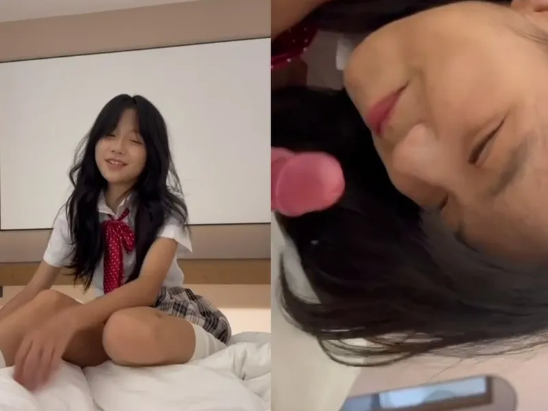 Em loli dễ thương mút cậu bé biến em thành con em đào nứng p1
